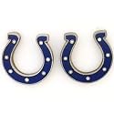 Indianapolis Colts Stud Earrings - NFL Football Fan Shop Sports Team Merchandise