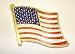 USA American Flag Lapel Pin Standard