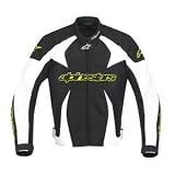 Alpinestars T-GP Plus Air Jacket - Large/Black/White/Yellow