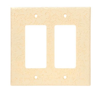 Playtex Covers Inc KD-R-2 Invisiplates Double Rocker Wall Plate - Knock Down