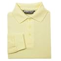 French Toast - Long Sleeve Youth Pique Polo (A9085)