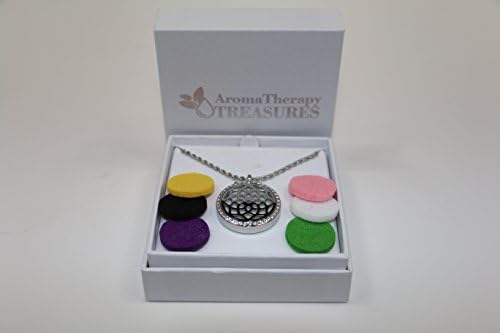 Aromatherapy - Bling Essential Oil Diffuser Necklace