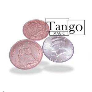 Two Copper One Silver From Tango Magic and Royal Magic - Coin Magic Trick