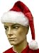 Santas Plush Red Christmas Hat