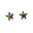 Vitrail Medium 8mm Star Swarovski Austrian Crystal Earrings
