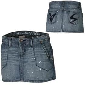 Volcom Abbreviated Jean Skirt