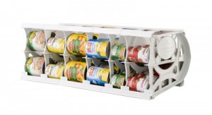 CanSolidator Pantry Plus - Food Rotation System Stores 60 Cans