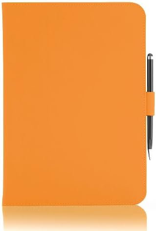 MACOON case iPad Air 'College' multifunctional Protective Case with Sleep/Wake-up and Stylus Pen, color: orange