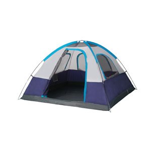 MT Garfield Family Tent- 8 X 8 Family Four Window Dome Tent - sleeps 4 by GigaTent