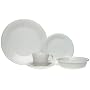 Fiesta 20-Piece, Service for 4 Dinnerware Set, White