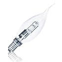 M&uuml;ller-Licht Halogen-Gl&uuml;hlampen-Form Kerze-Windsto&szlig; 28W Licht:35W EEK:C E14 370lm