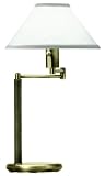 House of Troy D436-71 Home Office Collection 23-1 2-Inch Swing Arm Desk Lamp - Antique Brass