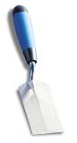 Trowels: Bon Tools 70-169 5" x 2" Stainless Steel Margin Trowel w/ Comfort Grip Handle