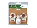Weaver Top Mount Ring 1 High Silver