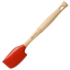 Le Creuset Revolution Medium Silicone Spatula, Cherry: Kitchen &amp; Dining