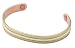 Sabona Gold/Silver Classic Duet Copper Magnetic Bracelet, Size S
