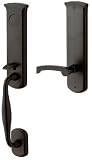 Baldwin 85340.102.LFD Tahoe Emergency Exit Left Hand Dummy Handleset with Tahoe Lever, Oil Rubbed Bronze