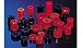 Automotive : Energy Suspension 16.8103R Hyper-Flex Red Rear Upper and Lower Shock Bushing Set