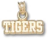 Memphis Tigers Solid 10K Gold ''TIGERS'' Pendant