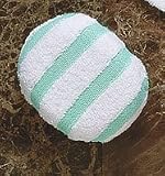 Terry/ Nylon Scrub Sponge Blue