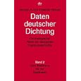 Daten Deutscher Dichtung 2 (German Edition) by Frenzel