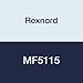 Rexnord MF5115 Double Set Collar Flange Block, 4-Bolt Flange, Double Setscrew Locking Collar, Non-Expansion, Heavy Contact Seals, Cast Iron, 1-15/16" Shaft-Size, 4-1/16" Bolt Spacing, 5-3/4" Bolt Circle