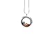 Floating Glass Charm Locket Necklace Studded with CZ. Round Pendant with Snake Chain and Lobster Clasp. Floating Charms Allow You to Customize and Create the Perfect Personalized Gift for Girlfriends, Mothers, Wife, Valentines Day, Birthdays, Weddings or Any Occasion! High Quality with Best Glass Locket Value on Amazon!