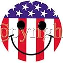 Flag Smiley Face Youth T-Shirt