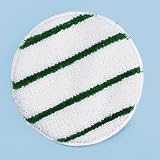 Rubbermaid-White Rotary Yarn Bonnets With Scrub Strips (P267WH) Category: Floor Maintenance Buffers and Accessories