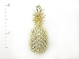 Pineapple Pin in 14K Yellow Gold - XXL