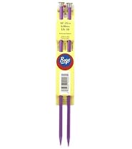Single Point Aluminum Knitting Needles 10''-Sz 10