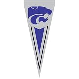 Kansas State Wildcats NCAA Applique & Embroidered Yard Pennant (34x14)