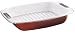 KitchenAid Gourmet Essentials Terra Cotta 16.5 Inch Roaster with Chrome Rack