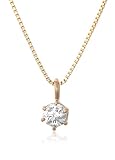 ネックレス K10PG ピンクゴールド ダイヤ0.1ct PN52-00004P