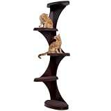 The Refined Feline Catemporary Cat Corner in Espresso