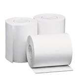 Thermal Paper for Receipt Printers, 2-1/4in x 80' Roll, 50/carton