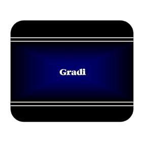 Personalized Name Gift - Gradi Mouse Pad