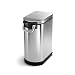 simplehuman 30-Liter Pet Food Storage Can, Brushed Stainless Steel