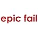 epic fail Decal Sticker
