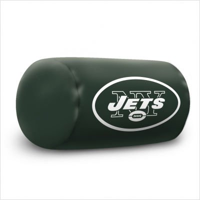 New York Jets Beaded Bolster Pillow