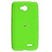 LG Ultimate 2 , Optimus L70 Case - Soft Rubber Silicone Skin Cover (Green)+ICE-CLEAR(TM) Screen Protector Shield(Ultra Clear)+Touch Screen Stylus