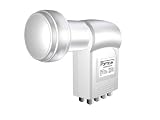 Opticum LOP-04H Octo Switch LNB (0.1 dB) for Satellite Receivers Full HD / 3D Ready
