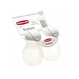 Rubbermaid Salt and Pepper Shaker Set, White (FG1A52RDWHT)