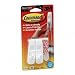 Scotch Command Removable Utility Hooks, 3-lb Capacity, Plastic, White, Set of 2