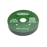 Buy Meda 6 x 1 x 1-1 4, 100I Plate Mounted Silicon Carbide Green Grinding Wheel by Meda Grinding Wheels