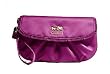 Coach Amanda Sateen Magenta Pink Large Wristlet Clutch Bag 43402