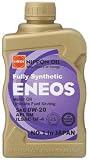 ENEOS 0W20 Full Synthetic High Performance Motor Oil 6 Bottles (1 Case) Made In Japan