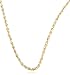 JOTW 10K Yellow Gold 2mm D-Cut Rope Chain Necklace - 16
