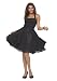 Elegantes knielanges Neckholder Cocktailkleid, Farbe schwarz, Gr.34 von Astrapahl schwarz