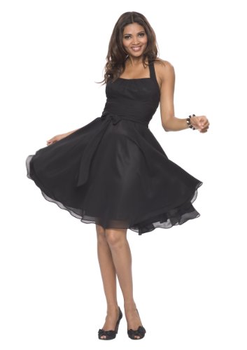 Produkt-Bild: Astrapahl, Elegantes knielanges Neckholder Cocktail oder auch Abendkleid, Farbe schwarz